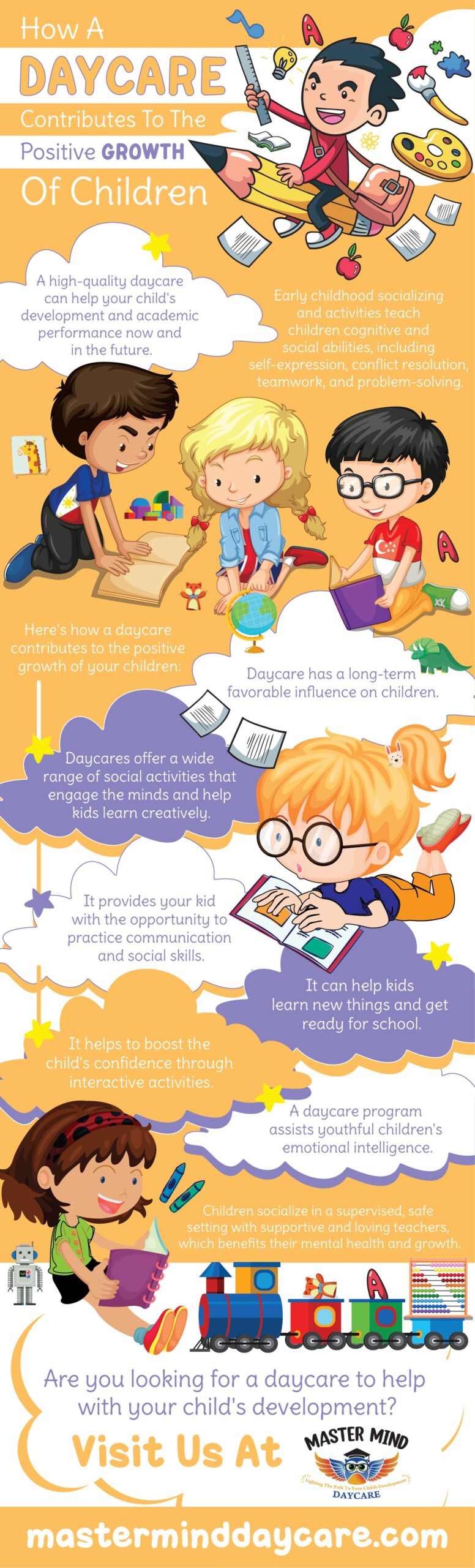 How a daycare contributes to the positive growth of children
