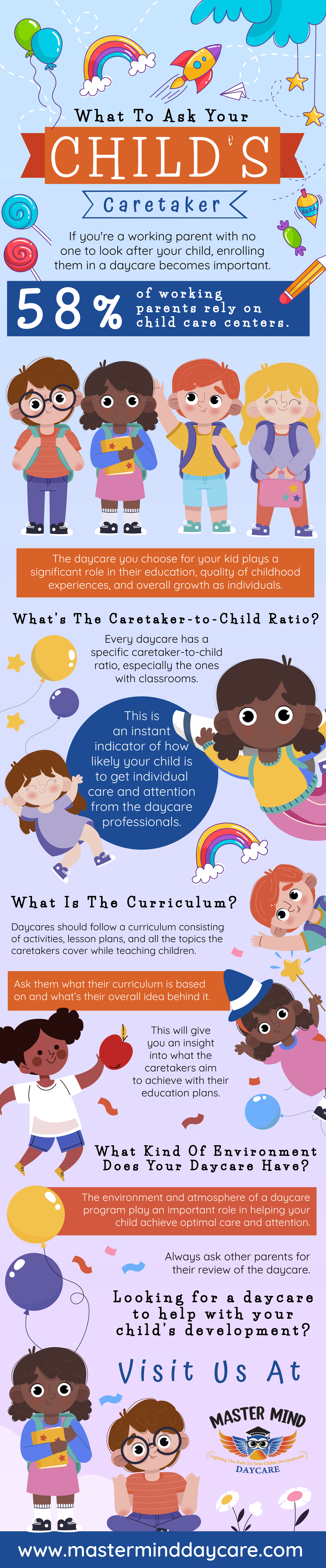 What to ask your child's caretaker
